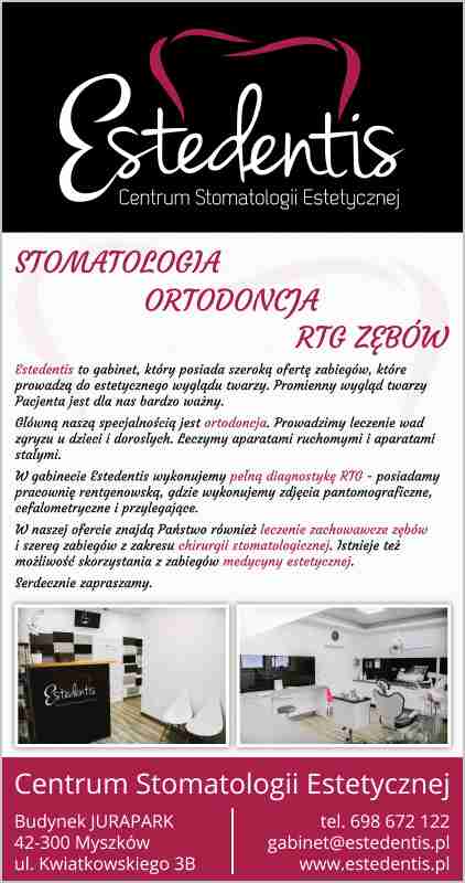 ESTEDENTIS Centrum Stomatologii Estetycznej - dentysta MYSZKÓW dentysta MYSZKÓW